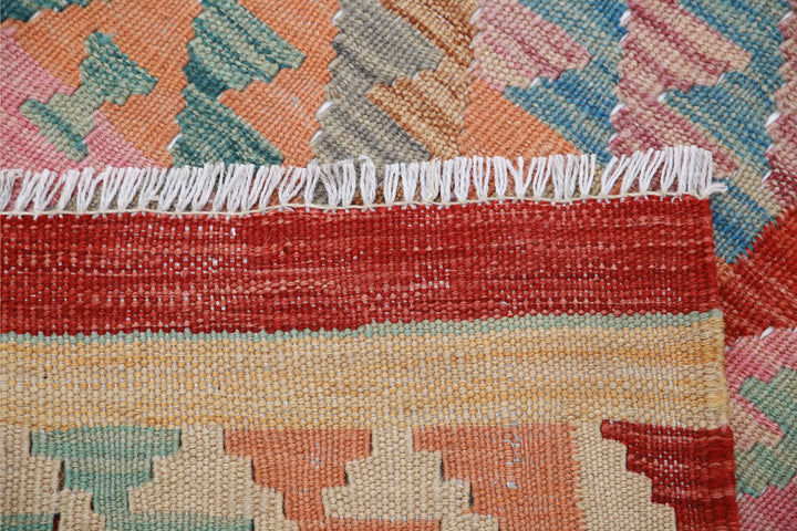 Kilim 4’ 9″ x 6’ 6″ - No. AV22190 - ALRUG Rug Store