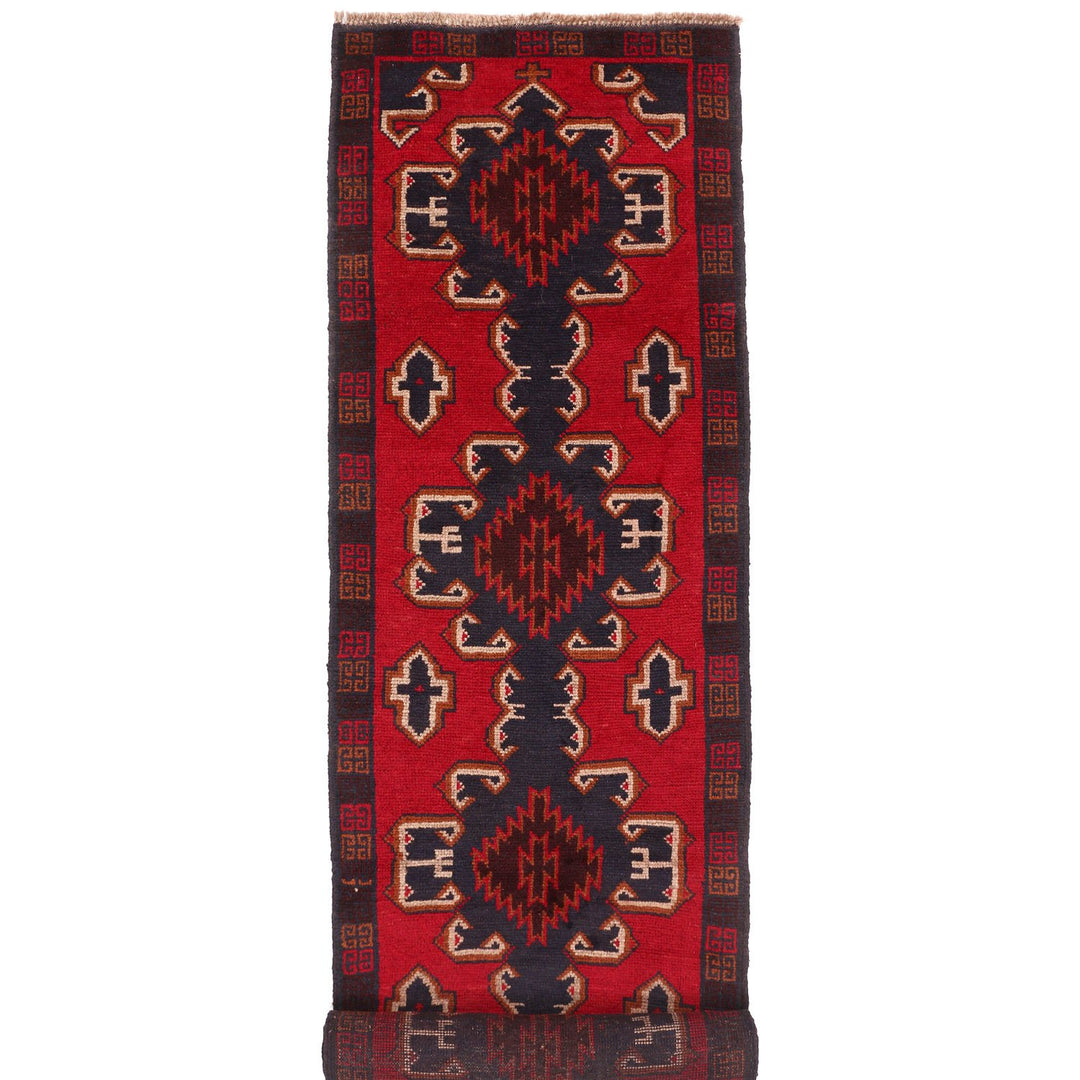 Baluchi Runner 2' 2 x 9' 6 (ft) - No. AL44818 - ALRUG Rug Store