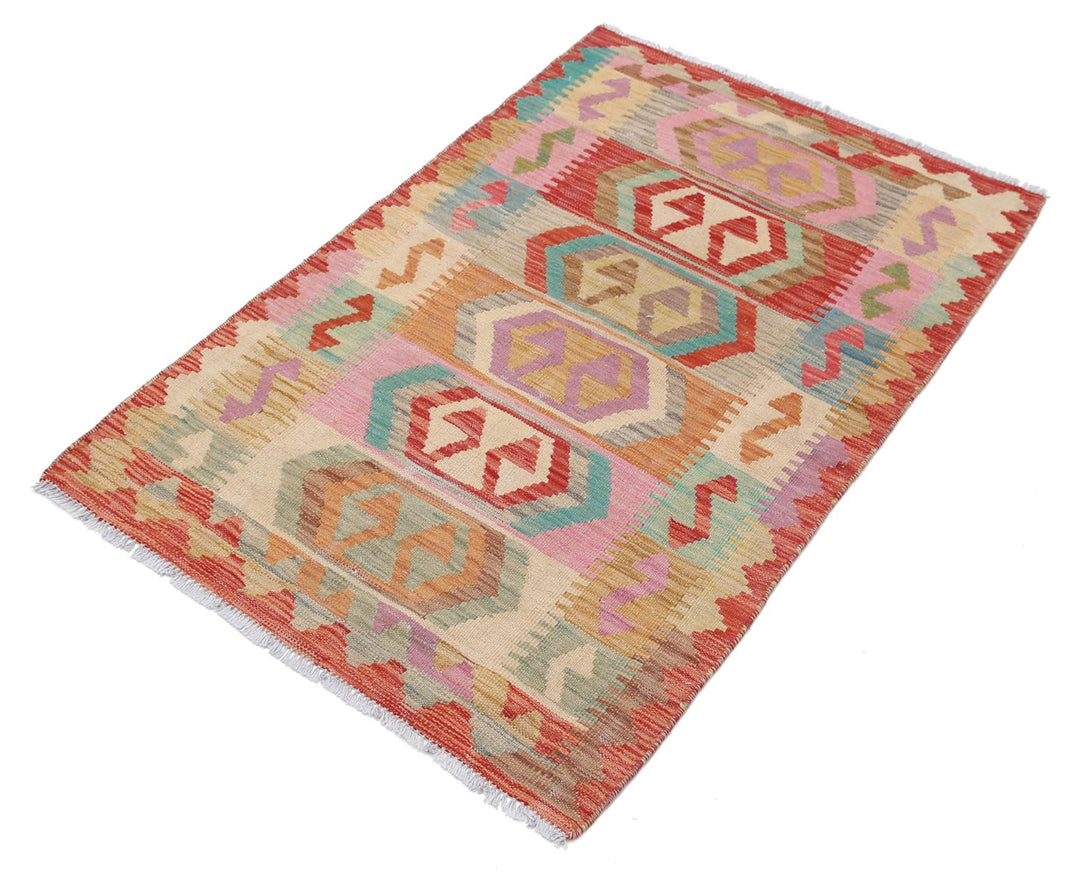Kilim 2’ 8″ x 4’ 2″ - No. AV25625 - ALRUG Rug Store