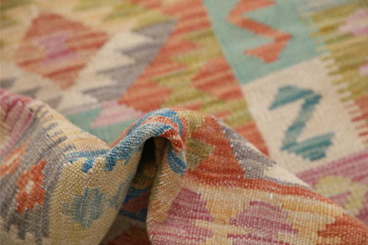 Kilim 2’ 8″ x 3’ 7″ - No. AV43552 - ALRUG Rug Store