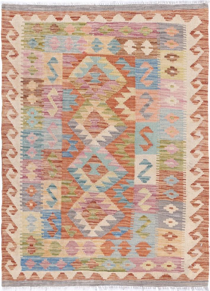 Kilim 2’ 8″ x 3’ 7″ - No. AV43552 - ALRUG Rug Store