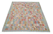 Kilim 4’ 0″ x 5’ 6″ - No. AV54199 - ALRUG Rug Store