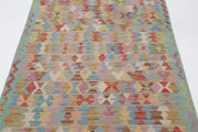 Kilim 4’ 0″ x 5’ 6″ - No. AV54199 - ALRUG Rug Store