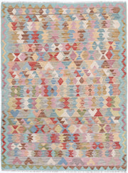 Kilim 4’ 0″ x 5’ 6″ - No. AV54199 - ALRUG Rug Store