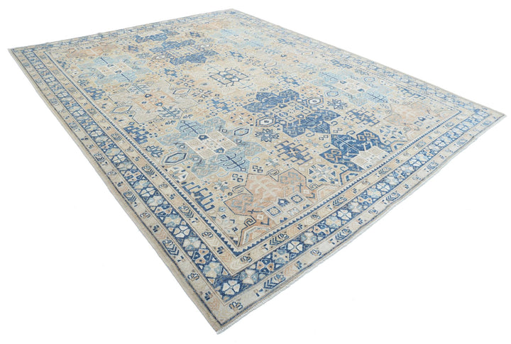 Oushak 9’ 7″ x 12’ 4″ - No. AV54026 - ALRUG Rug Store