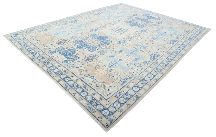Oushak 9’ 7″ x 12’ 4″ - No. AV54026 - ALRUG Rug Store