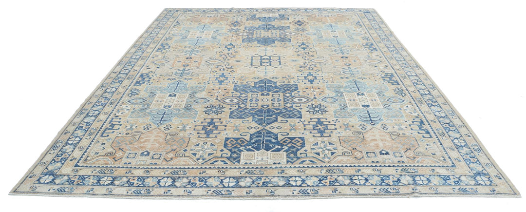 Oushak 9’ 7″ x 12’ 4″ - No. AV54026 - ALRUG Rug Store