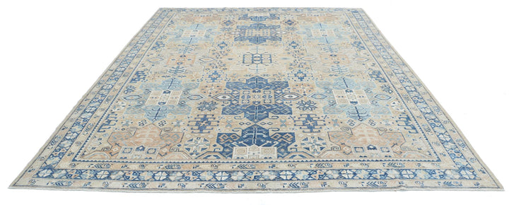 Oushak 9’ 7″ x 12’ 4″ - No. AV54026 - ALRUG Rug Store