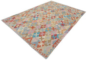 Kilim 6’ 6″ x 9’ 5″ - No. AV25807 - ALRUG Rug Store