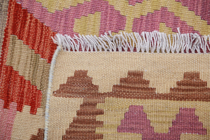 Kilim 5’ 6″ x 7’ 5″ - No. AV70364 - ALRUG Rug Store