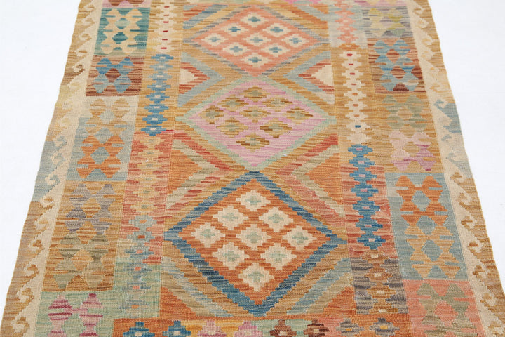 Kilim 3’ 3″ x 4’ 9″ - No. AV19397 - ALRUG Rug Store