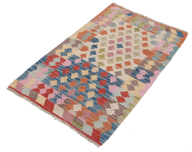 Kilim 2’ 6″ x 4’ 1″ - No. AV95418 - ALRUG Rug Store