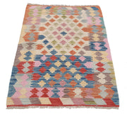 Kilim 2’ 6″ x 4’ 1″ - No. AV95418 - ALRUG Rug Store