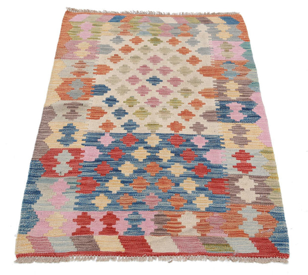 Kilim 2’ 6″ x 4’ 1″ - No. AV95418 - ALRUG Rug Store