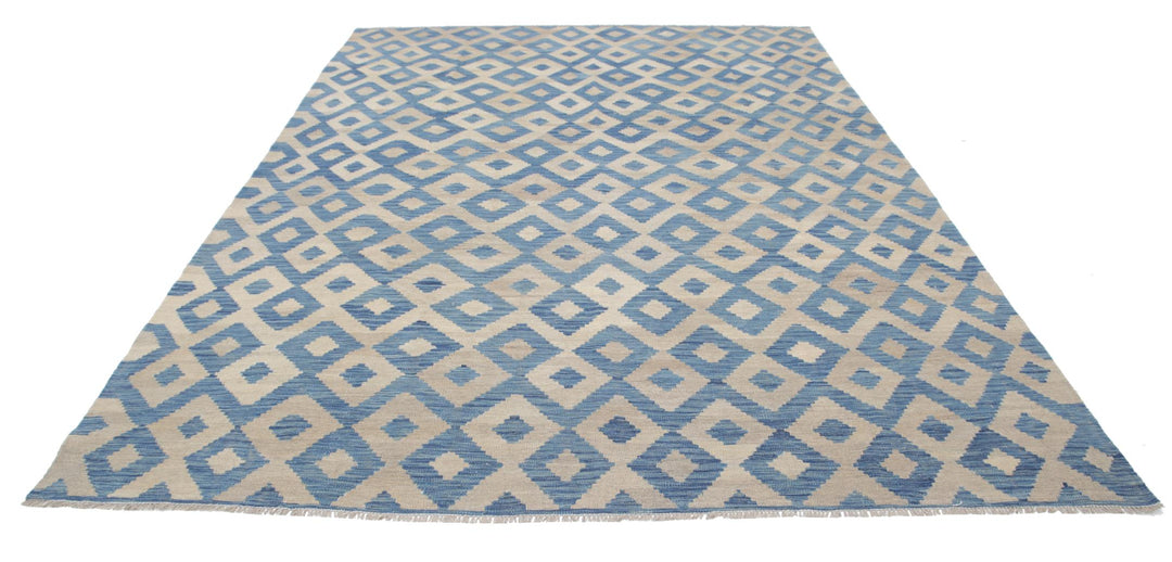 Kilim 7’ 11” x 10’ 9″ - No. AV98950 - ALRUG Rug Store