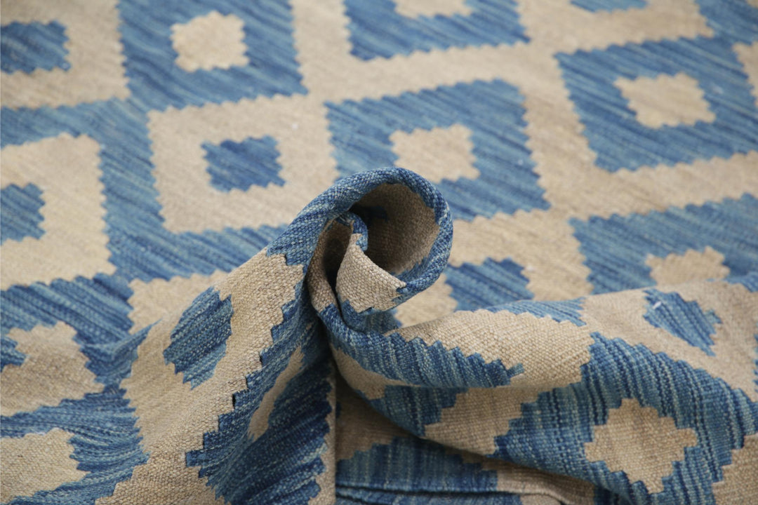 Kilim 7’ 11” x 10’ 9″ - No. AV98950 - ALRUG Rug Store