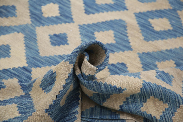 Kilim 7’ 11” x 10’ 9″ - No. AV98950 - ALRUG Rug Store