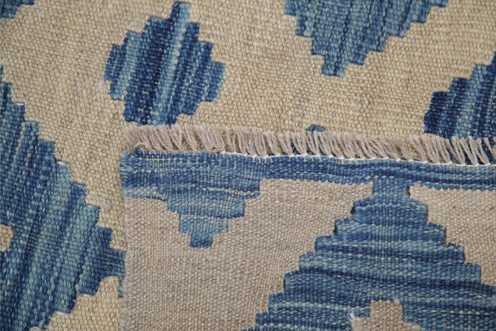 Kilim 7’ 11” x 10’ 9″ - No. AV98950 - ALRUG Rug Store