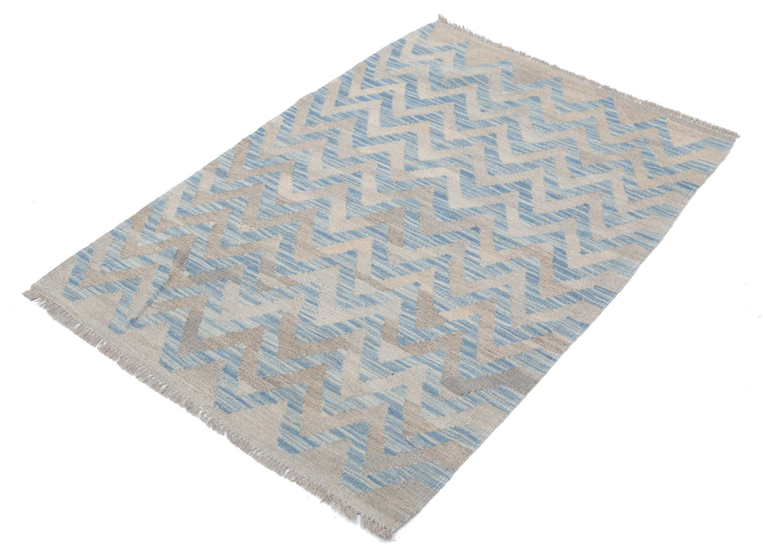Kilim 2’ 8″ x 3’ 10” - No. AV64378 - ALRUG Rug Store