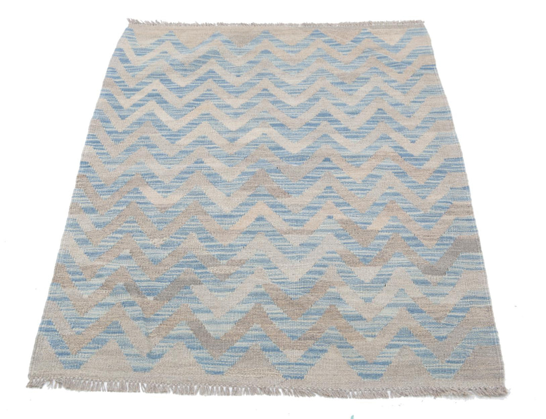 Kilim 2’ 8″ x 3’ 10” - No. AV64378 - ALRUG Rug Store