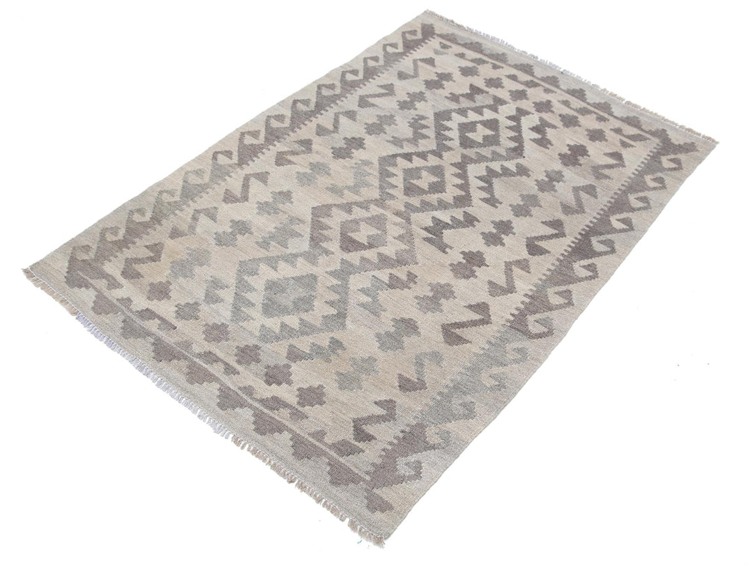 Kilim 3’ 3″ x 4’ 9″ - No. AV91993 - ALRUG Rug Store
