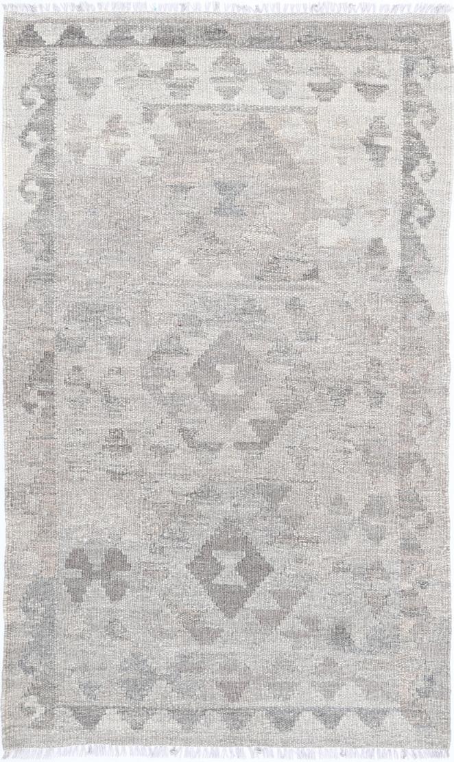 Kilim 2’ 6″ x 4’ 4″ - No. AV46586 - ALRUG Rug Store