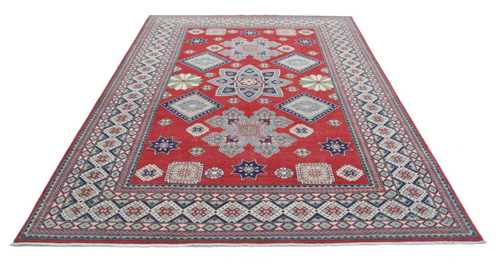Kazak 6’ 8″ x 9’ 10” - No. AV63694 - ALRUG Rug Store
