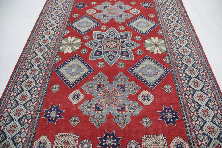 Kazak 6’ 8″ x 9’ 10” - No. AV63694 - ALRUG Rug Store