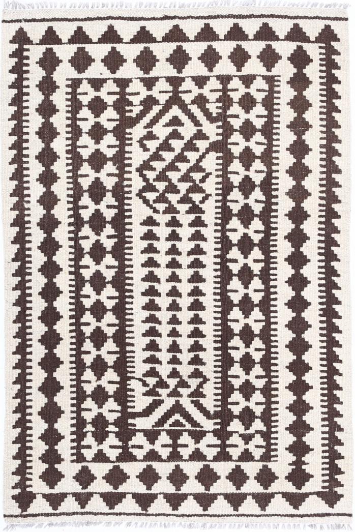Kilim 2’ 7″ x 3’ 10” - No. AV23442 - ALRUG Rug Store