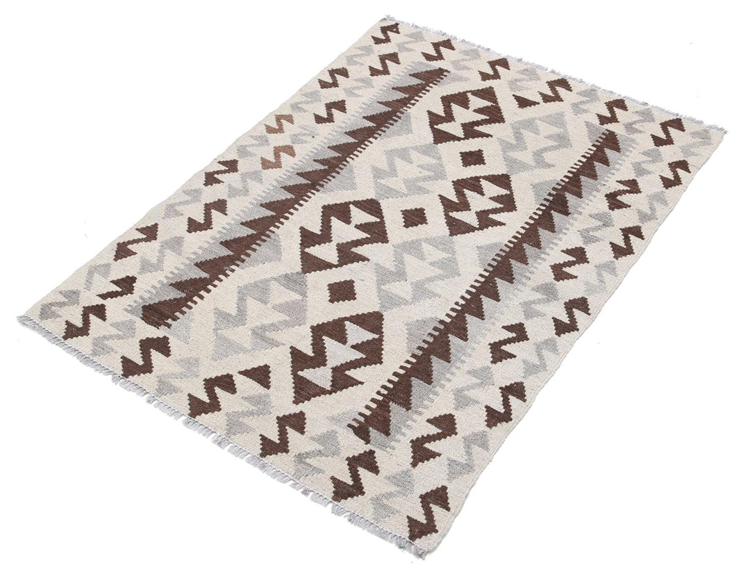 Kilim 2’ 9″ x 3’ 10” - No. AV29412 - ALRUG Rug Store