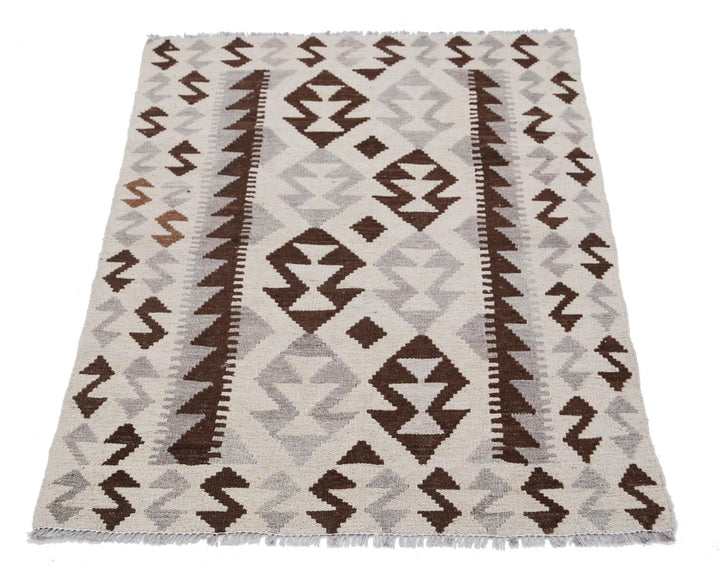 Kilim 2’ 9″ x 3’ 10” - No. AV29412 - ALRUG Rug Store