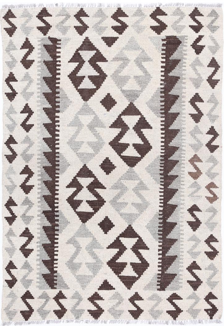 Kilim 2’ 9″ x 3’ 10” - No. AV29412 - ALRUG Rug Store