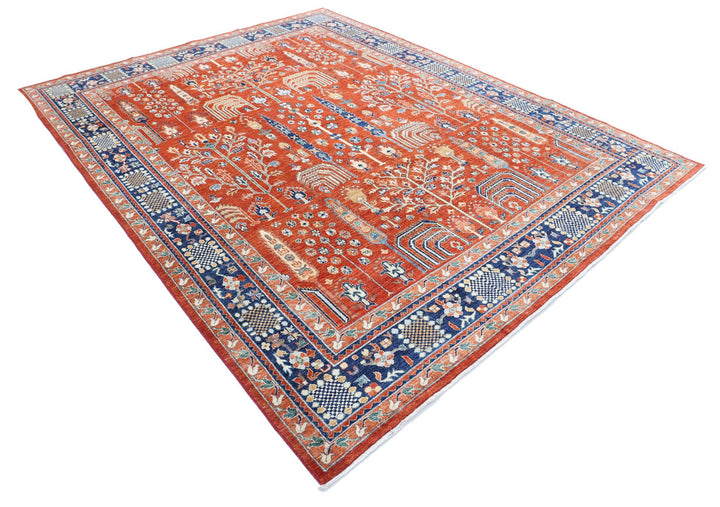 Humna 7’ 9″ x 9’ 11” - No. AV70116 - ALRUG Rug Store