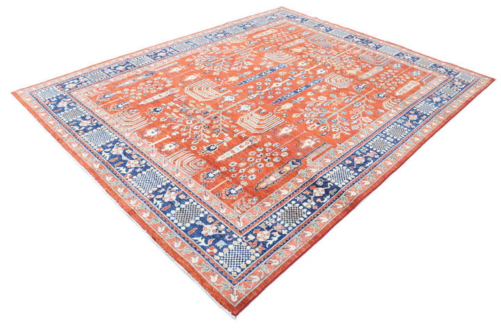 Humna 7’ 9″ x 9’ 11” - No. AV70116 - ALRUG Rug Store