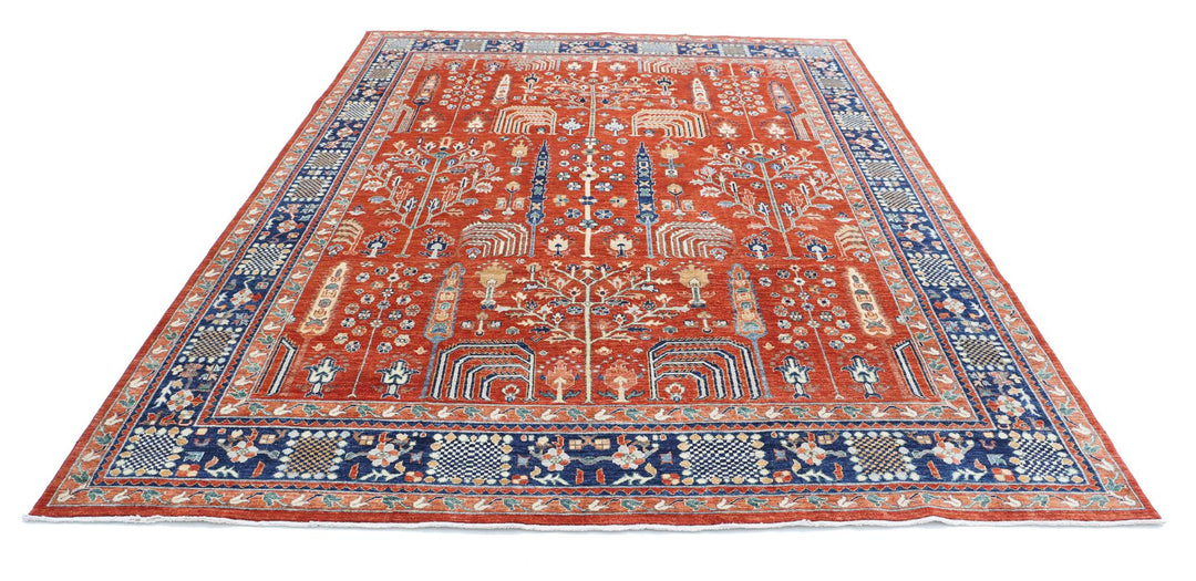 Humna 7’ 9″ x 9’ 11” - No. AV70116 - ALRUG Rug Store