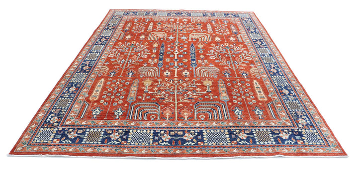 Humna 7’ 9″ x 9’ 11” - No. AV70116 - ALRUG Rug Store
