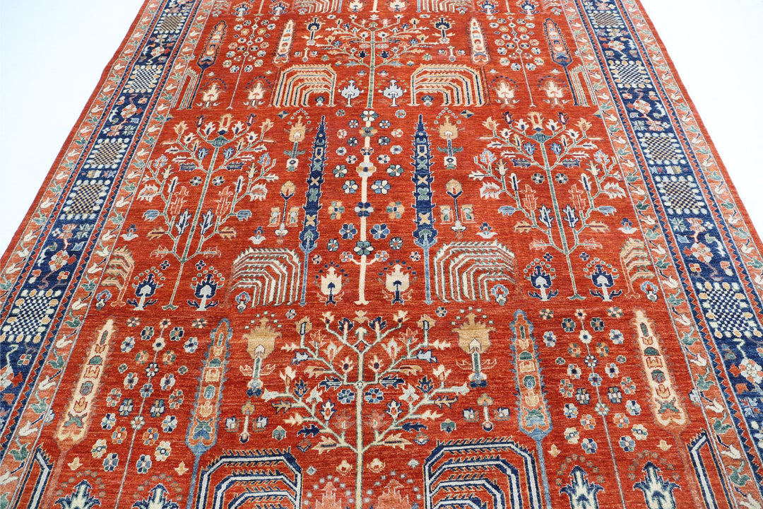 Humna 7’ 9″ x 9’ 11” - No. AV70116 - ALRUG Rug Store