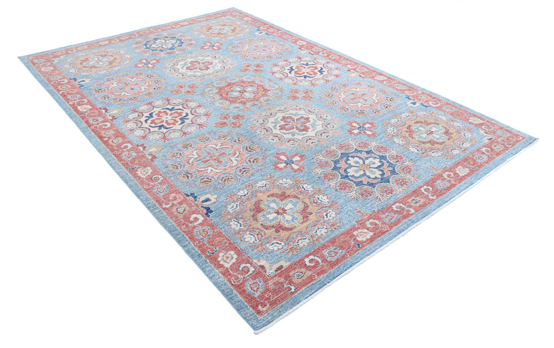 Ziegler 4’ 6″ x 6’ 7″ - No. AV70725 - ALRUG Rug Store