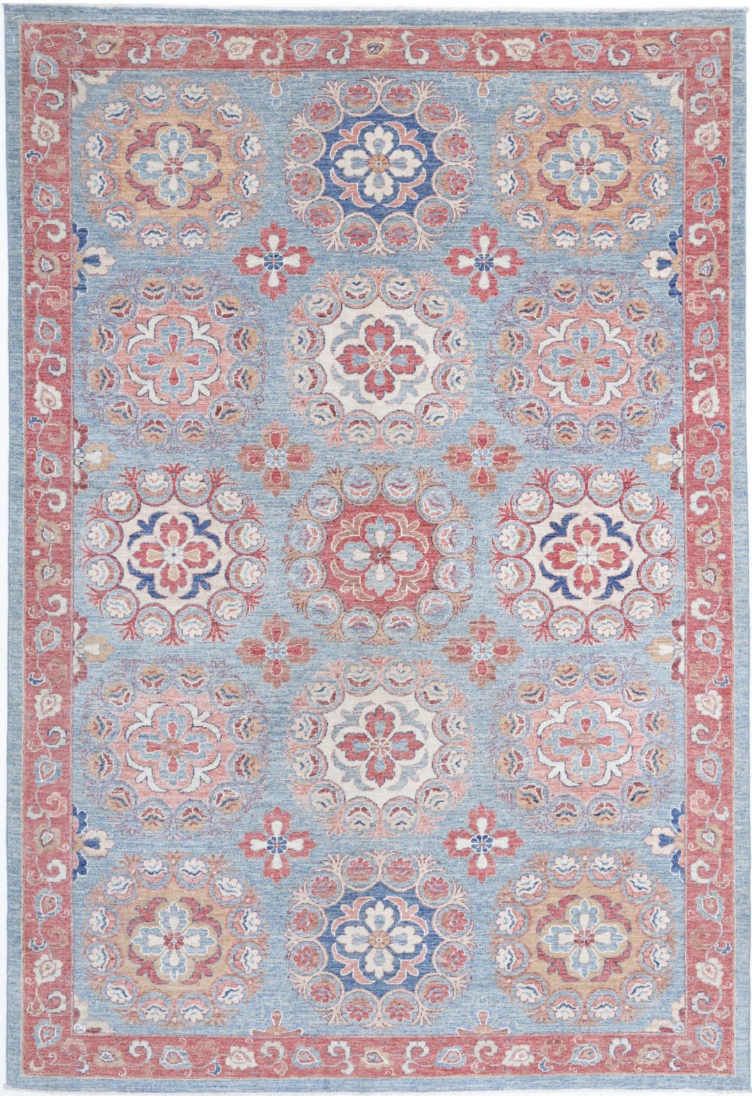 Ziegler 4’ 6″ x 6’ 7″ - No. AV70725 - ALRUG Rug Store
