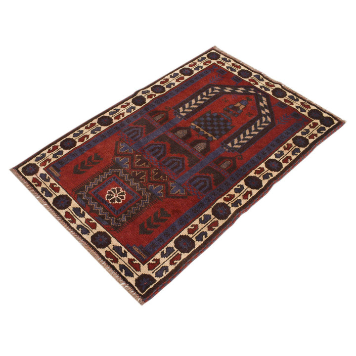 Baluchi Rug 2' 9" x 4' 4" - No. AL41068