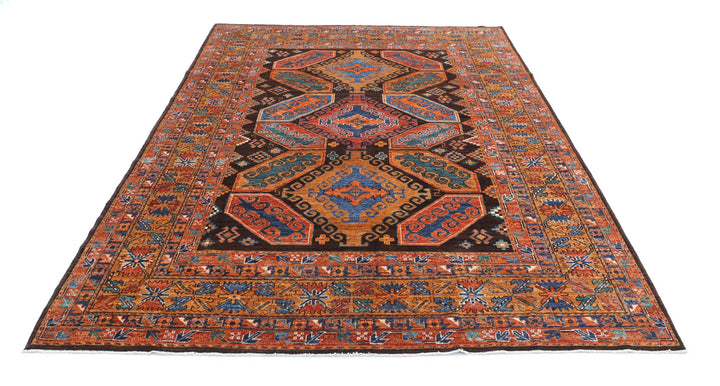 Humna 6’ 8″ x 9’ 7″ - No. AV16413 - ALRUG Rug Store