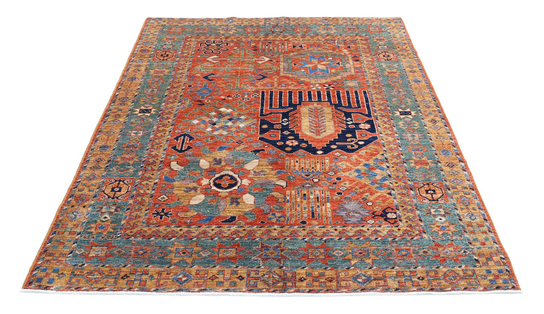Humna 5’ 0″ x 6’ 7″ - No. AV99251 - ALRUG Rug Store