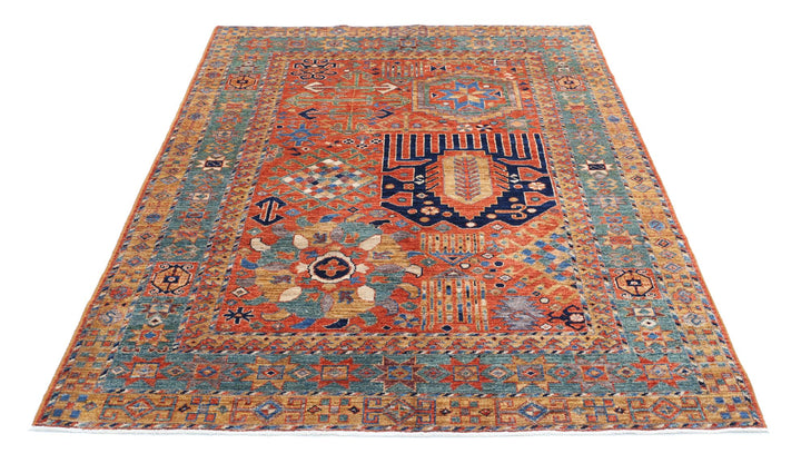 Humna 5’ 0″ x 6’ 7″ - No. AV99251 - ALRUG Rug Store