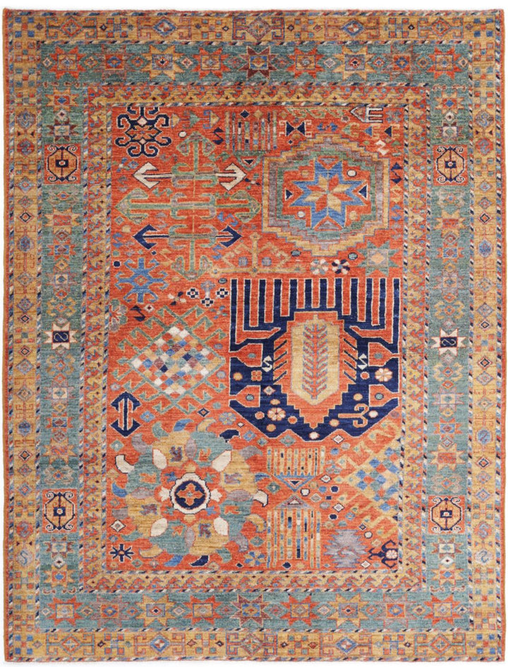 Humna 5’ 0″ x 6’ 7″ - No. AV99251 - ALRUG Rug Store