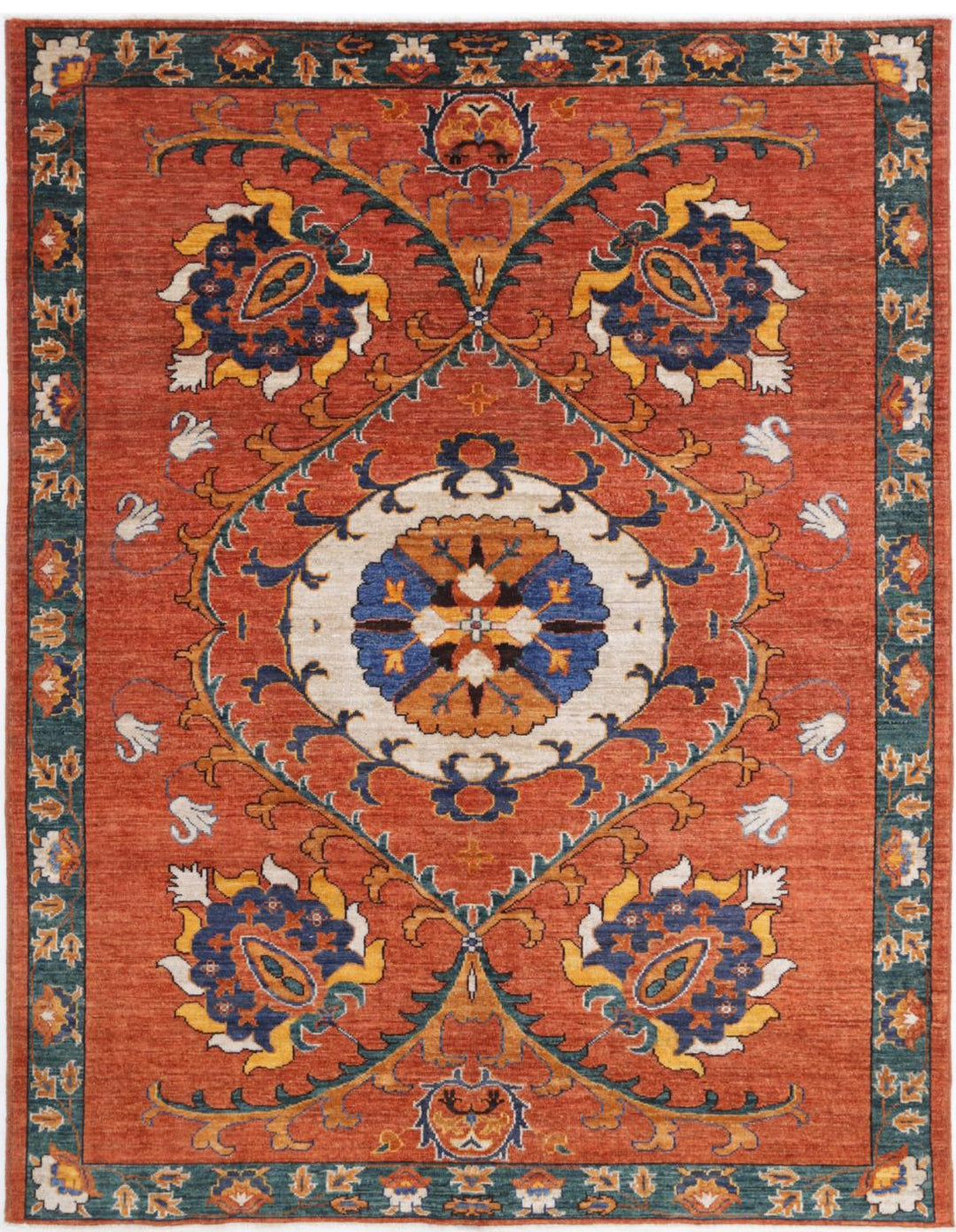 Humna 5’ 0″ x 6’ 5″ - No. AV43185 - ALRUG Rug Store