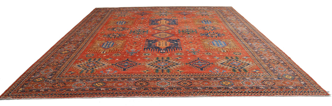 Humna 13’ 6″ x 16’ 2″ - No. AV12067 - ALRUG Rug Store