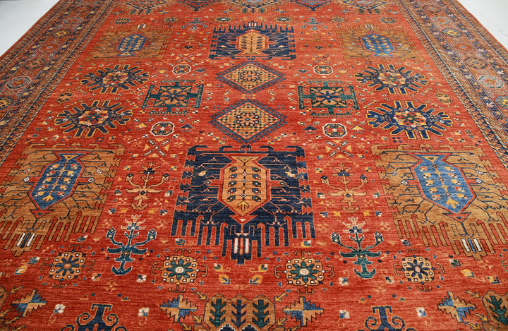 Humna 13’ 6″ x 16’ 2″ - No. AV12067 - ALRUG Rug Store