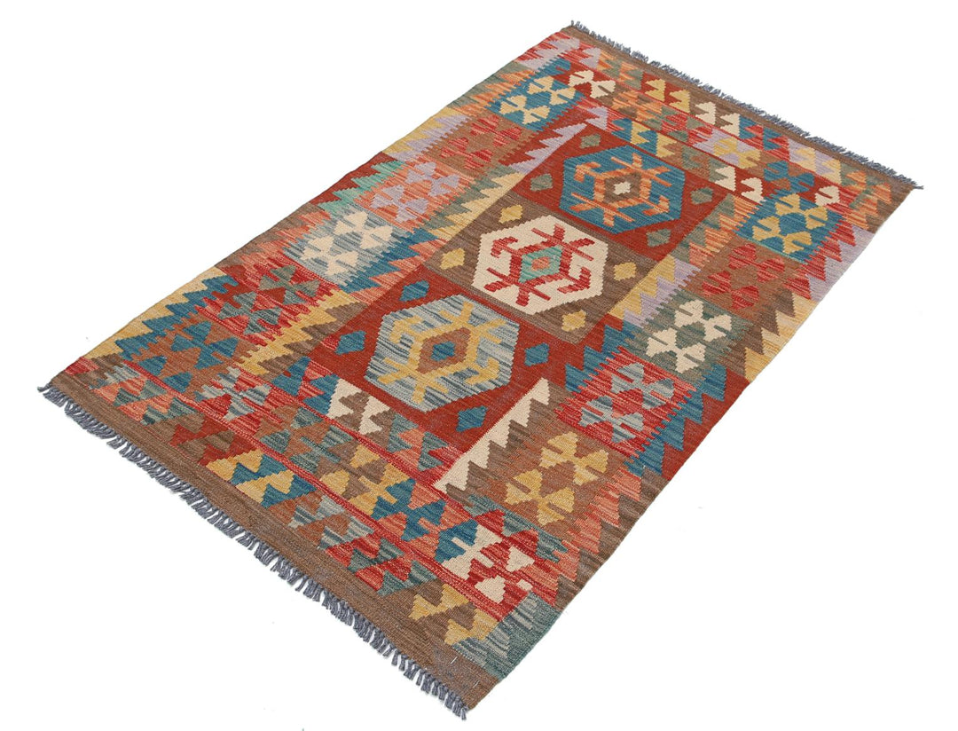 Kilim 2’ 8″ x 4’ 4″ - No. AV94796 - ALRUG Rug Store