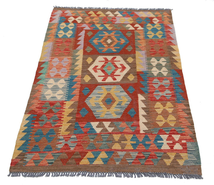 Kilim 2’ 8″ x 4’ 4″ - No. AV94796 - ALRUG Rug Store