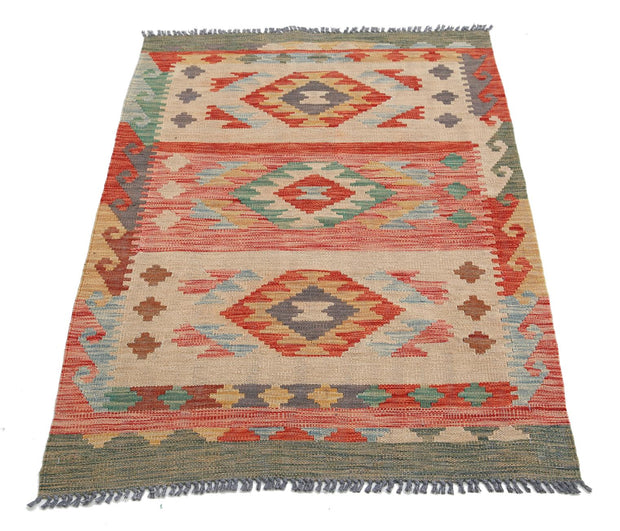 Kilim 2’ 8″ x 4’ 0″ - No. AV57049 - ALRUG Rug Store